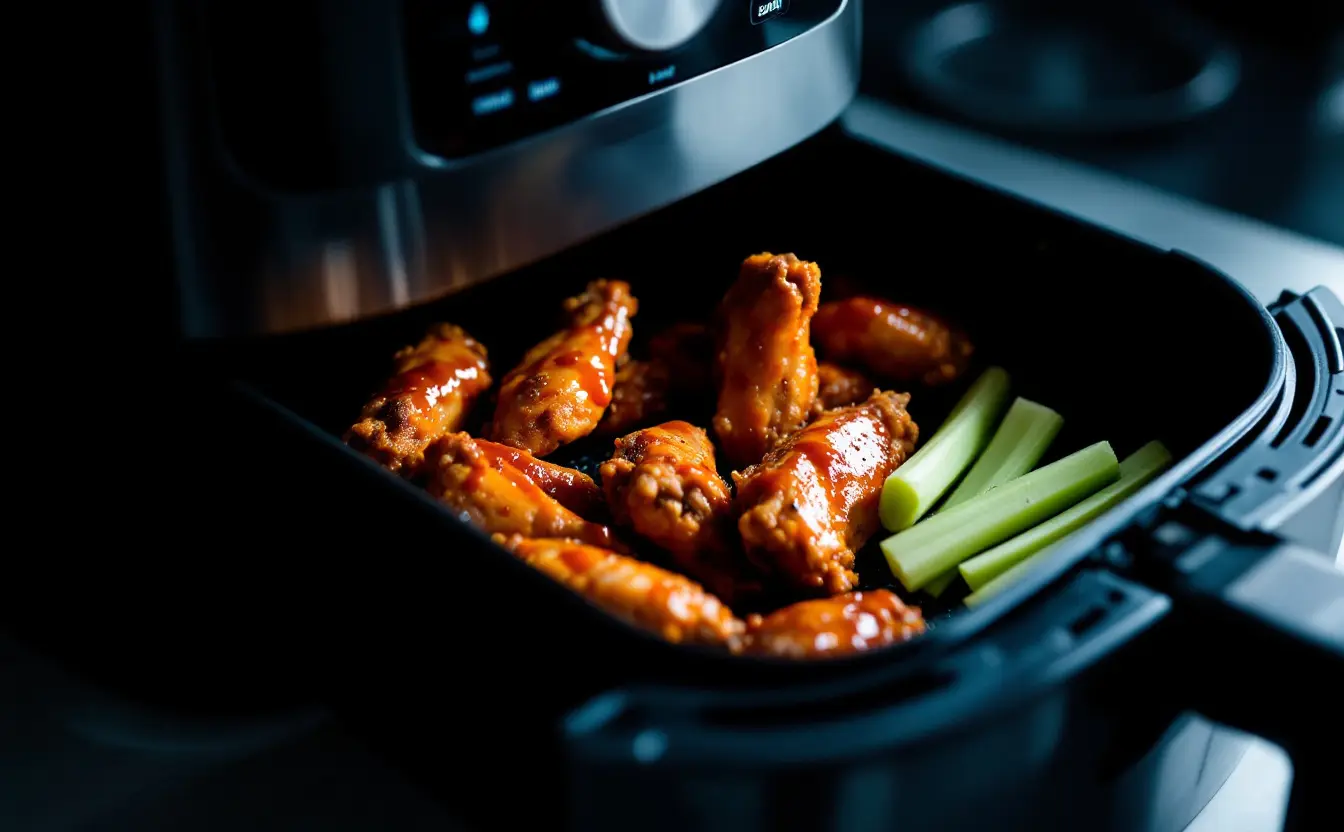 Air Fryer Chicken Wings for a Crowd: Batches, Times and Temps